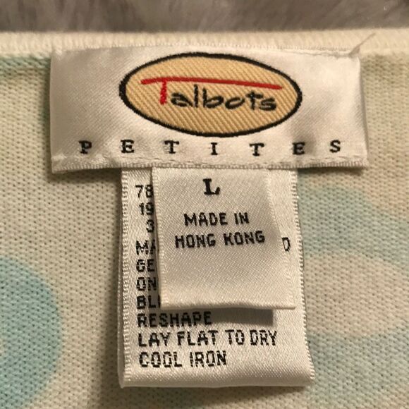 Talbots Petite V-Neck Knit Sweater - Size L - Picture 9 of 10